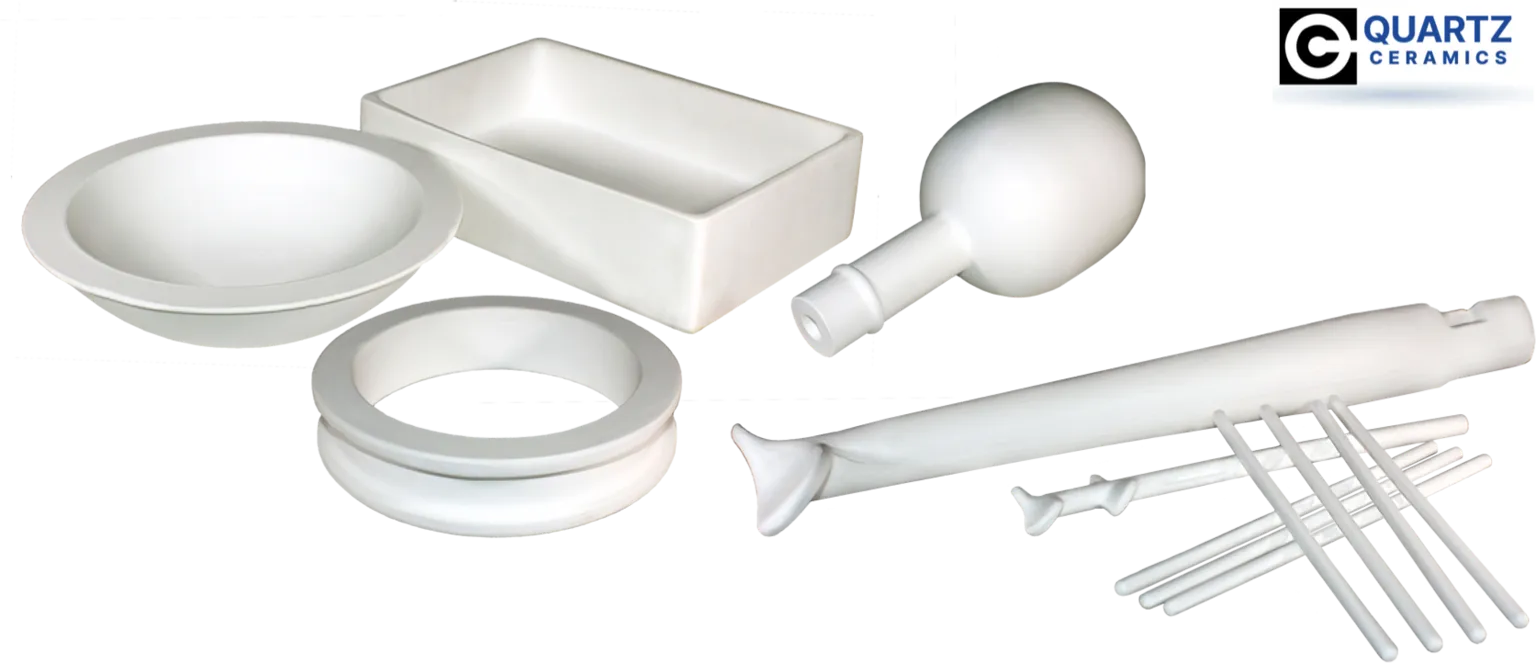 Quartz ceramic products